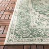 Safavieh Beach House BHS137 Green / Creme Area Rug