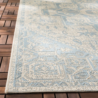 Safavieh Beach House BHS138 Aqua / Cream Area Rug