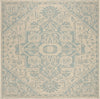 Safavieh Beach House BHS138 Aqua / Cream Area Rug