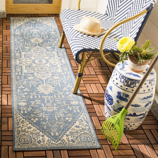 Safavieh Beach House BHS138 Cream / Blue Area Rug