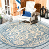 Safavieh Beach House BHS138 Cream / Blue Area Rug