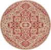 Safavieh Beach House BHS138 Red / Creme Area Rug