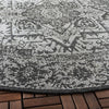 Safavieh Beach House BHS139 Light Grey / Charcoal Area Rug