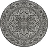 Safavieh Beach House BHS139 Light Grey / Charcoal Area Rug