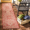 Safavieh Beach House BHS139 Red / Creme Area Rug