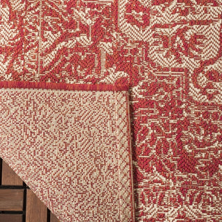 Safavieh Beach House BHS139 Red / Creme Area Rug