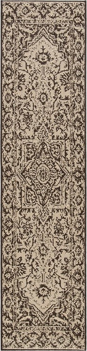 Safavieh Beach House BHS139 Creme / Brown Area Rug