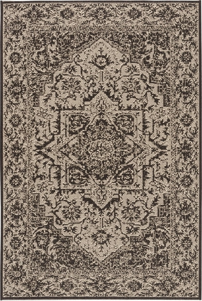 Safavieh Beach House BHS139 Creme / Brown Area Rug