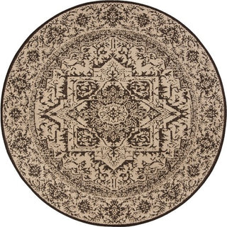 Safavieh Beach House BHS139 Creme / Brown Area Rug