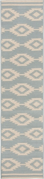 Safavieh Beach House BHS171 Cream / Aqua Area Rug