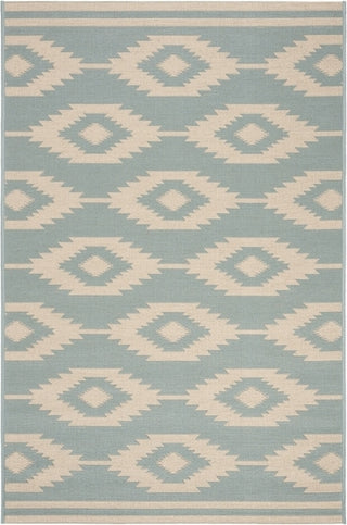 Safavieh Beach House BHS171 Cream / Aqua Area Rug