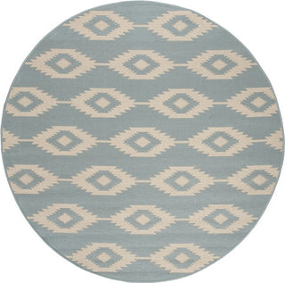 Safavieh Beach House BHS171 Cream / Aqua Area Rug