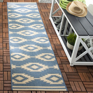 Safavieh Beach House BHS171 Cream / Blue Area Rug