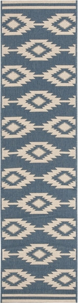 Safavieh Beach House BHS171 Cream / Blue Area Rug