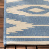 Safavieh Beach House BHS171 Cream / Blue Area Rug