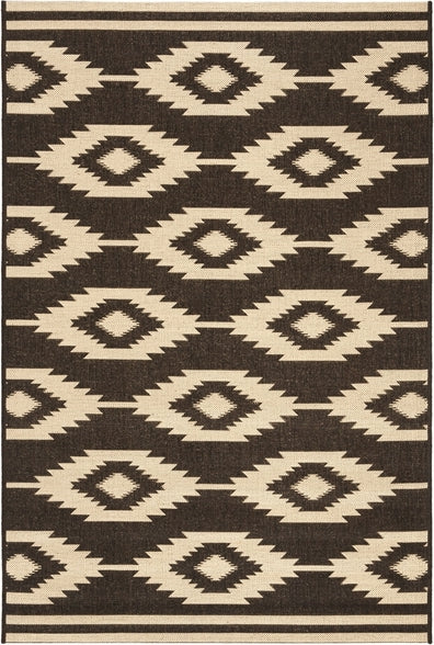 Safavieh Beach House BHS171 Creme / Brown Area Rug