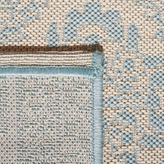 Safavieh Beach House BHS174 Aqua / Cream Area Rug