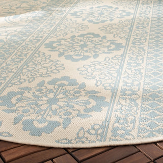 Safavieh Beach House BHS174 Aqua / Cream Area Rug