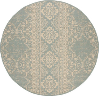 Safavieh Beach House BHS174 Cream / Aqua Area Rug