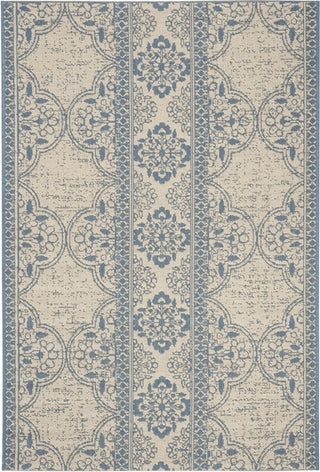 Safavieh Beach House BHS174 Blue / Creme Area Rug