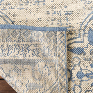 Safavieh Beach House BHS174 Blue / Creme Area Rug