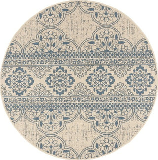 Safavieh Beach House BHS174 Blue / Creme Area Rug