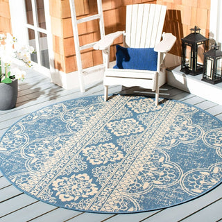 Safavieh Beach House BHS174 Cream / Blue Area Rug