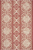 Safavieh Beach House BHS174 Red / Creme Area Rug