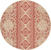 Safavieh Beach House BHS174 Red / Creme Area Rug