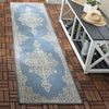 Safavieh Beach House BHS180 Cream / Blue Area Rug