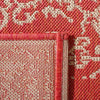 Safavieh Beach House BHS180 Red / Creme Area Rug