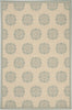 Safavieh Beach House BHS181 Cream / Aqua Area Rug