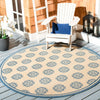 Safavieh Beach House BHS181 Blue / Creme Area Rug