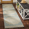 Safavieh Beach House BHS183 Cream / Aqua Area Rug