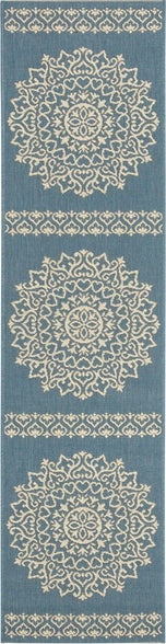 Safavieh Beach House BHS183 Cream / Blue Area Rug