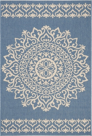 Safavieh Beach House BHS183 Cream / Blue Area Rug