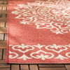 Safavieh Beach House BHS183 Red / Creme Area Rug