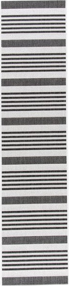 Safavieh Beach House BHS222 Light Grey / Charcoal Area Rug