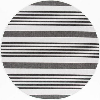 Safavieh Beach House BHS222 Light Grey / Charcoal Area Rug