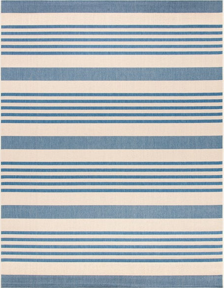 Safavieh Beach House BHS222 Beige / Blue Area Rug