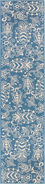 Safavieh Beach House BHS246 Blue / Beige Area Rug