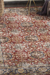 Safavieh Bijar BIJ632R Red/Royal Area Rug 