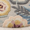 Safavieh Bellagio BLG101U Grey / Pink Area Rug Detail