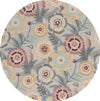 Safavieh Bellagio BLG101U Grey / Pink Area Rug Round