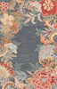 Safavieh Bellagio BLG102F Grey / Rust Area Rug main image