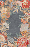 Safavieh Bellagio BLG102F Grey / Rust Area Rug main image