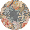 Safavieh Bellagio BLG102F Grey / Rust Area Rug Round