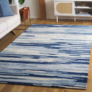 Safavieh Bellagio BLG201M Blue / Ivory Area Rug Room Scene Feature