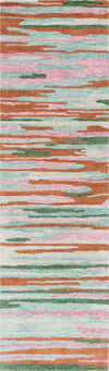 Safavieh Bellagio BLG201Y Green / Pink Area Rug Runner