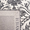Safavieh Blossom BLM106Z Black / Ivory Area Rug Backing